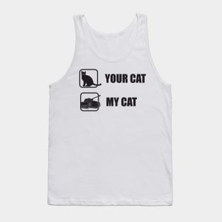 Your Cat and My Cat Pz-V Panther Tank Top